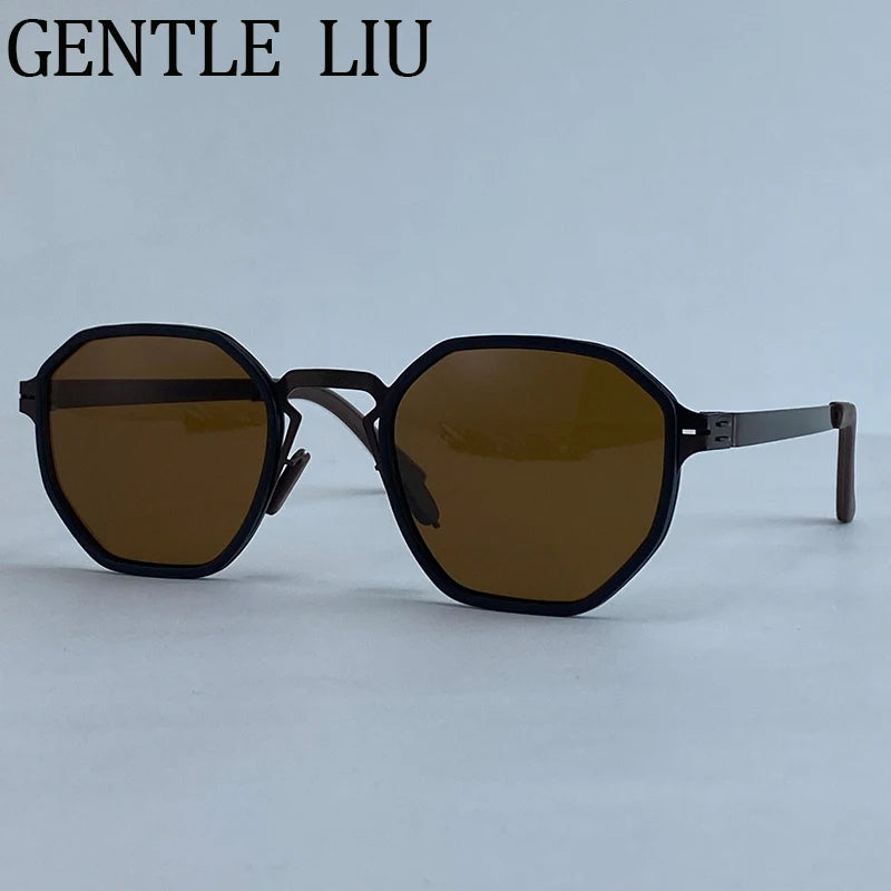 Lunettes de soleil homme steampunk métal – CLEVI Paris