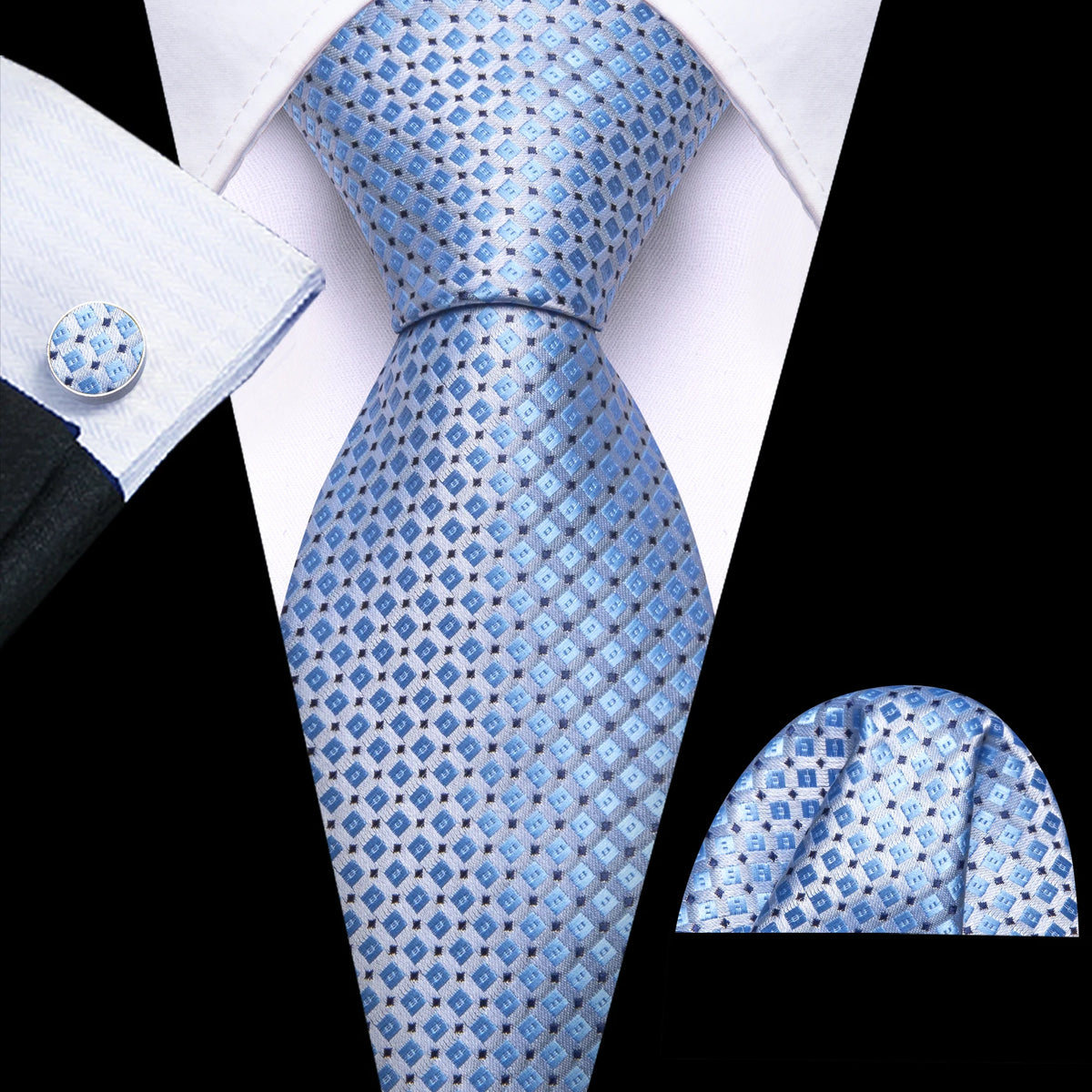 Ensemble cravate homme 3 pièces – CLEVI Paris