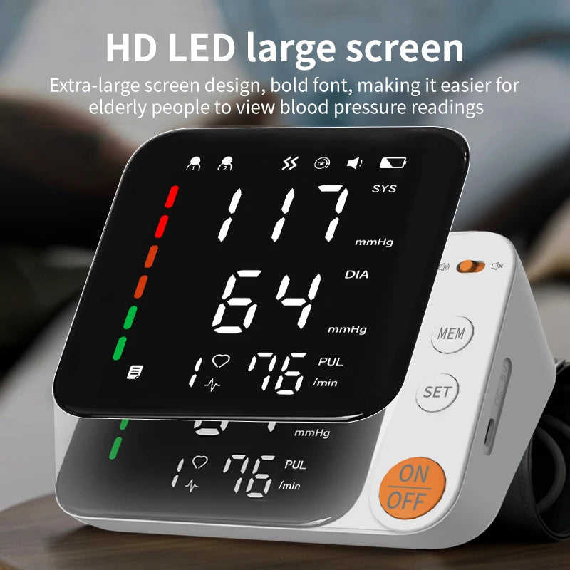 Tensiomètre Bras MBVM HD LED Rechargeable Vocal – CLEVI Paris