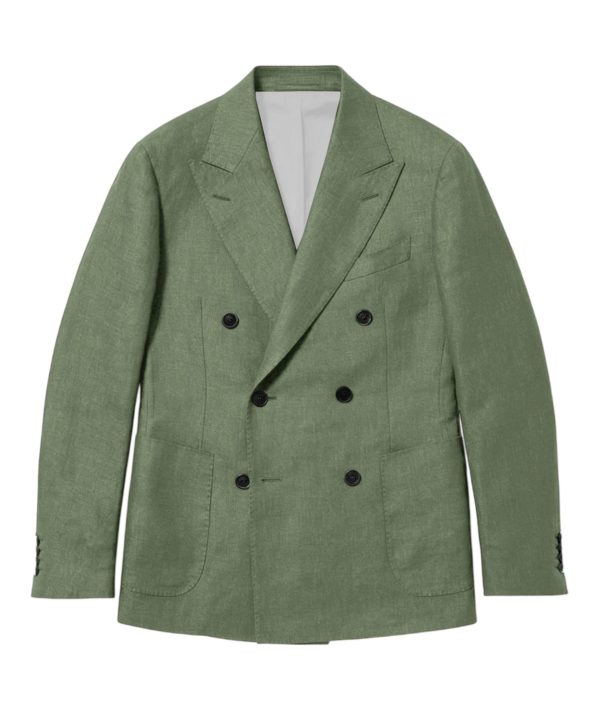 Blazer croisé homme en lin – CLEVI Paris