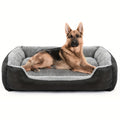 Coussin pour chien noir en coton M à XXL – CLEVI Paris