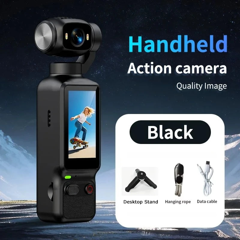 Caméra Action 4K ONEVAN – Rotation 180°, 19MP, WiFi, Écran 1,8", Batterie 1800mAh, Idéale Vlog & Réseaux Sociaux