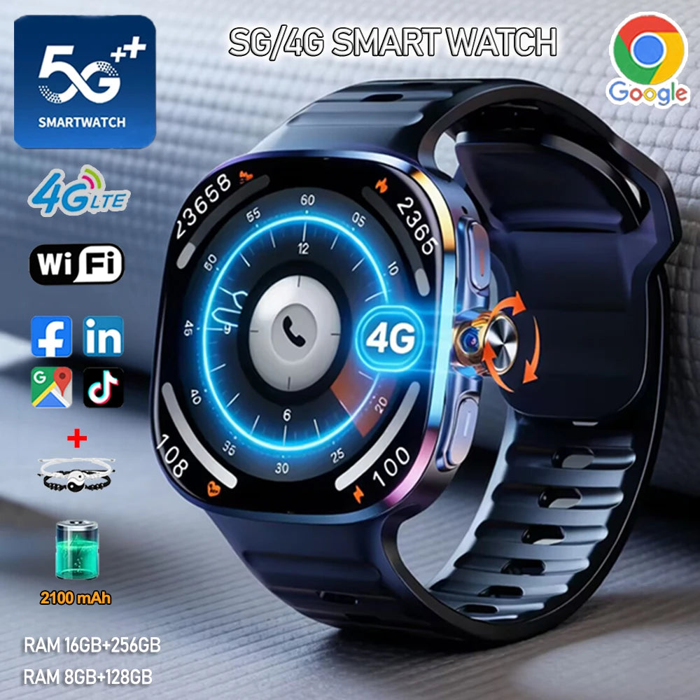 Montre connectée BAOAIQI AMOLED 2,4 pouces – CLEVI Paris