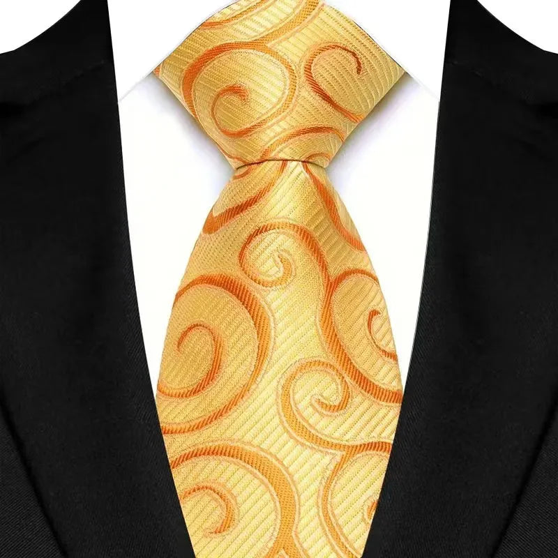 Cravate homme en polyester 8 cm – CLEVI Paris
