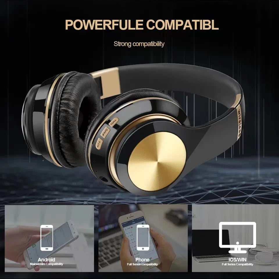 Casque EOENKK T5 Bluetooth 5.1 HiFi Pliable Filaire/Sans Fil – CLEVI Paris