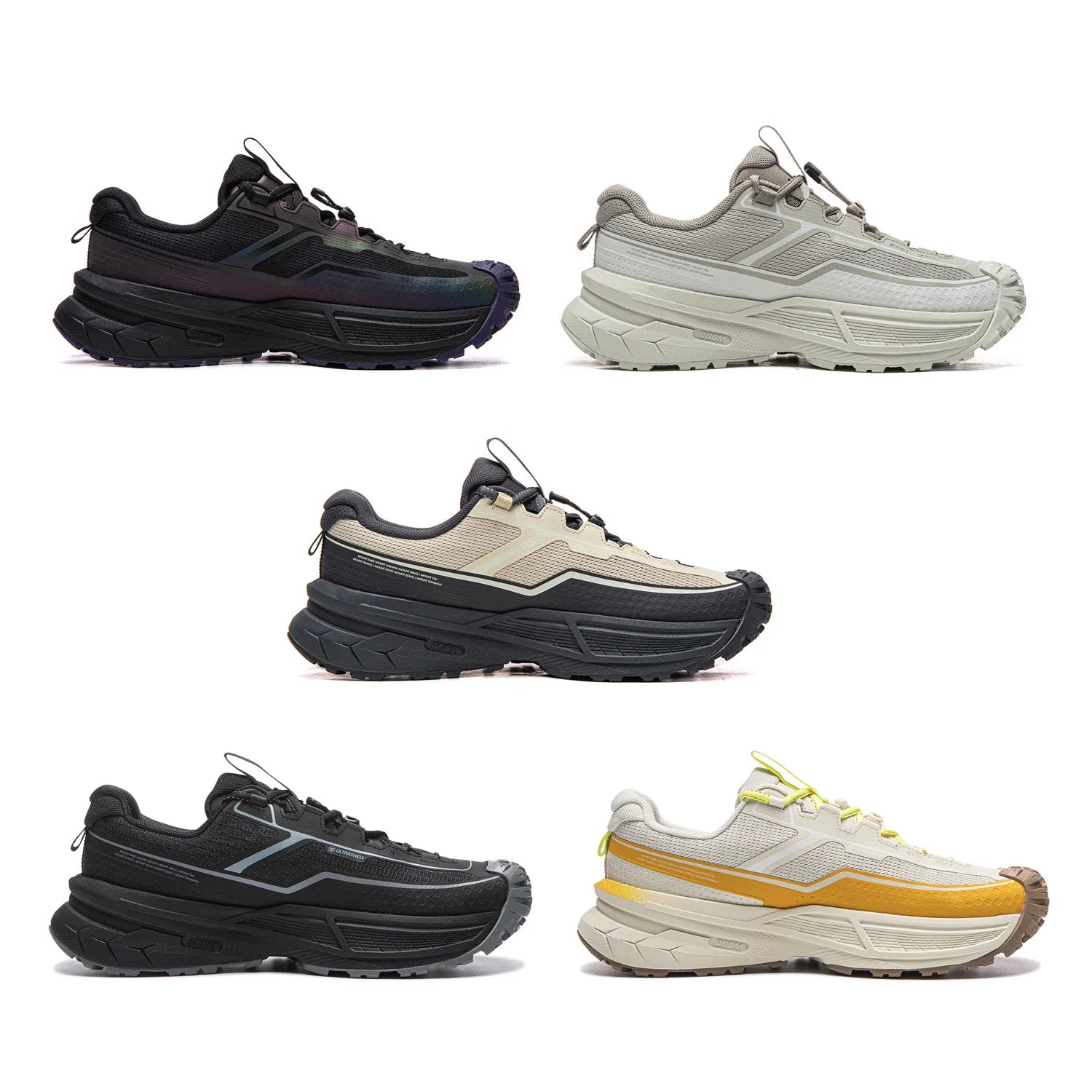 Chaussures Randonnée Unisexe Li-Ning AXC Rush 2 BOOM Cushion HEX LOC Anti-Glisse Mesh TPU – CLEVI Paris