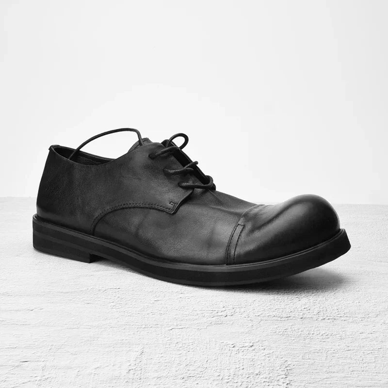 Chaussures Basses en Cuir Rétro pour Homme – CLEVI Paris