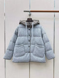 Veste matelassée femme en cachemire – CLEVI Paris