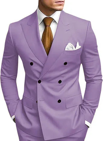Costume homme 2 pièces, double boutonnage – CLEVI Paris
