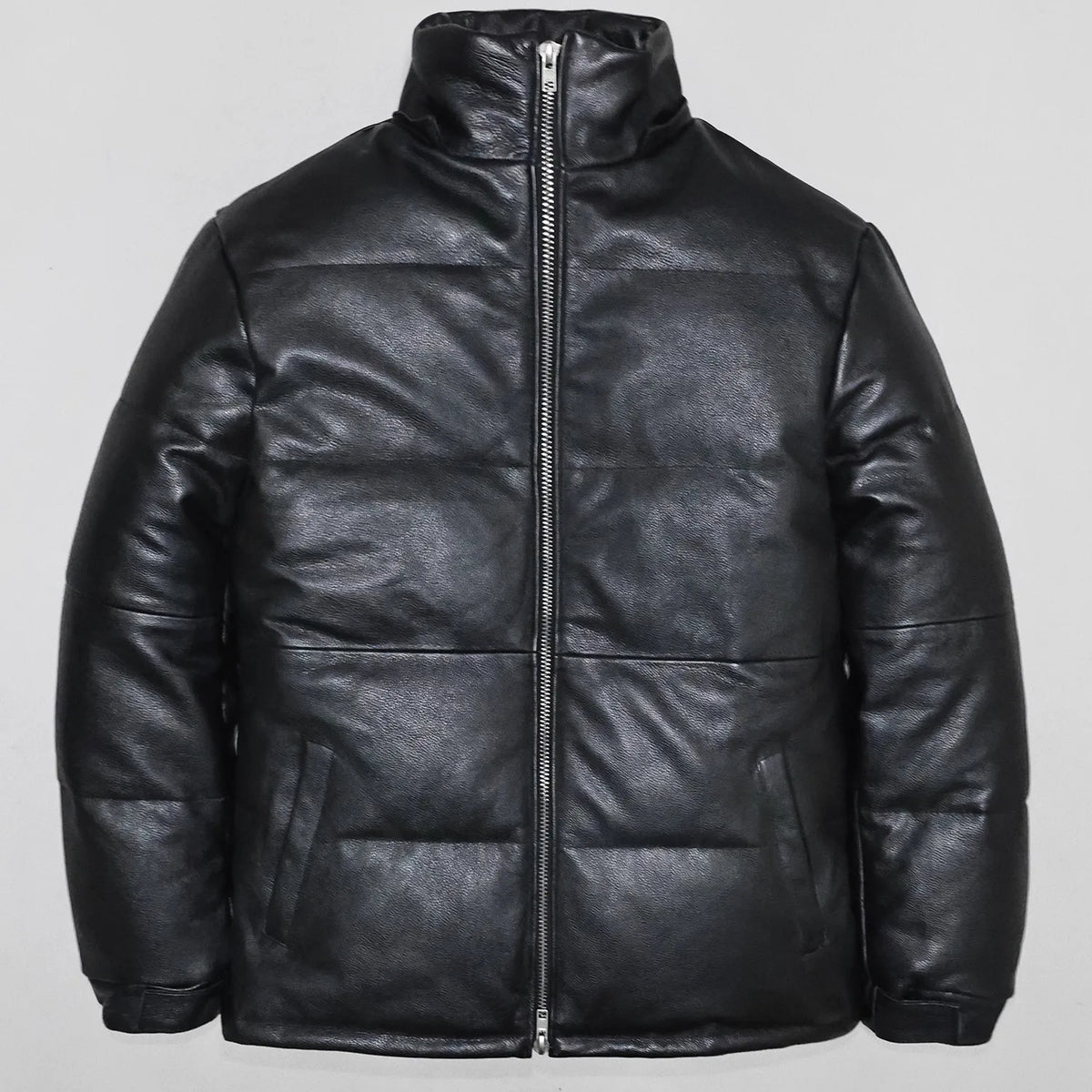 Veste homme en cuir à capuche amovible – CLEVI Paris