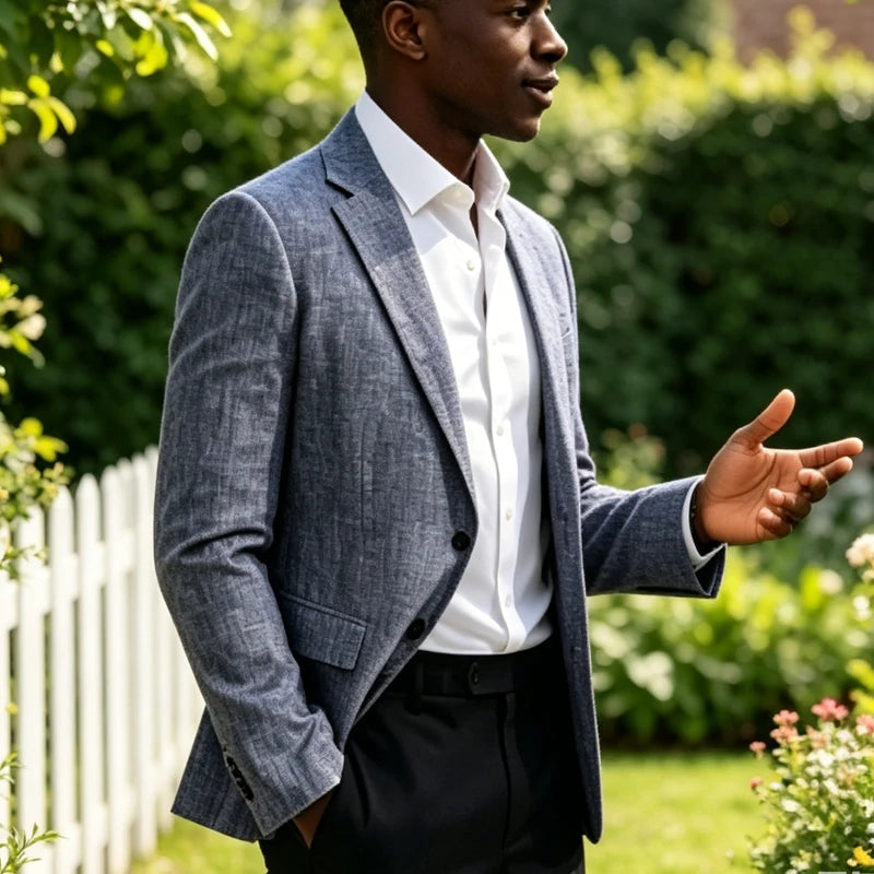 Blazer homme simple et élégant – CLEVI Paris