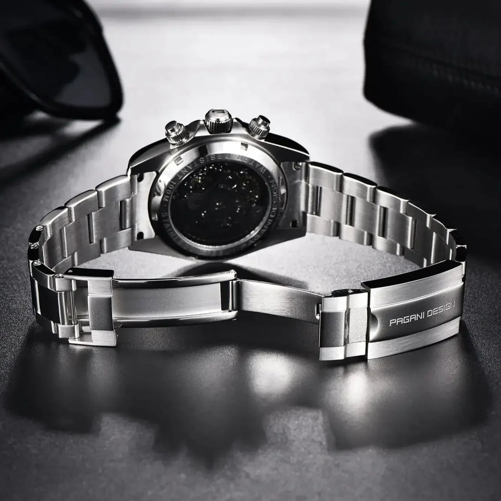 PAGANI DESIGN PD-1777 Montre Homme Automatique Acier Saphir Étanche 10ATM – CLEVI Paris
