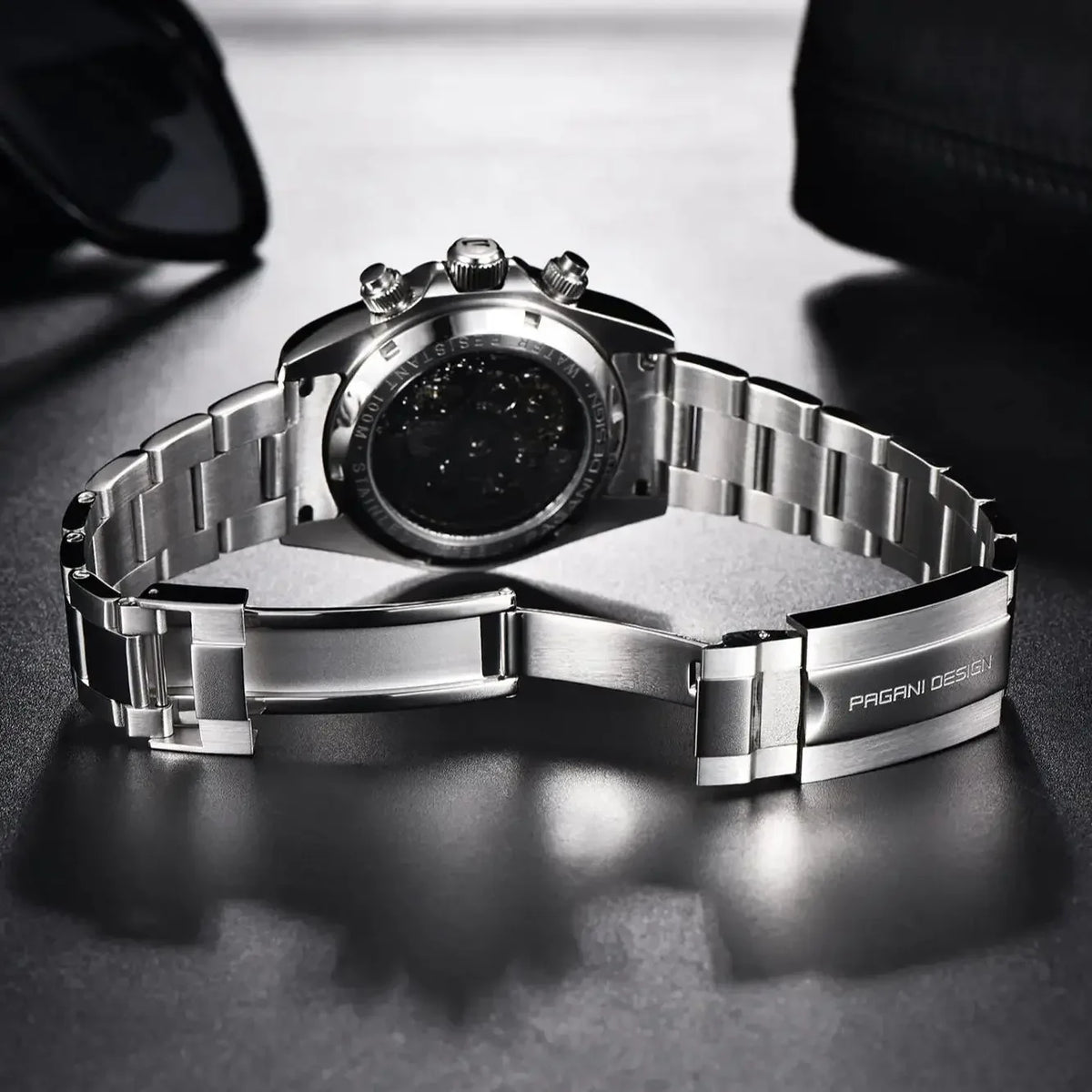 PAGANI DESIGN PD-1777 Montre Homme Automatique Acier Saphir Étanche 10ATM – CLEVI Paris