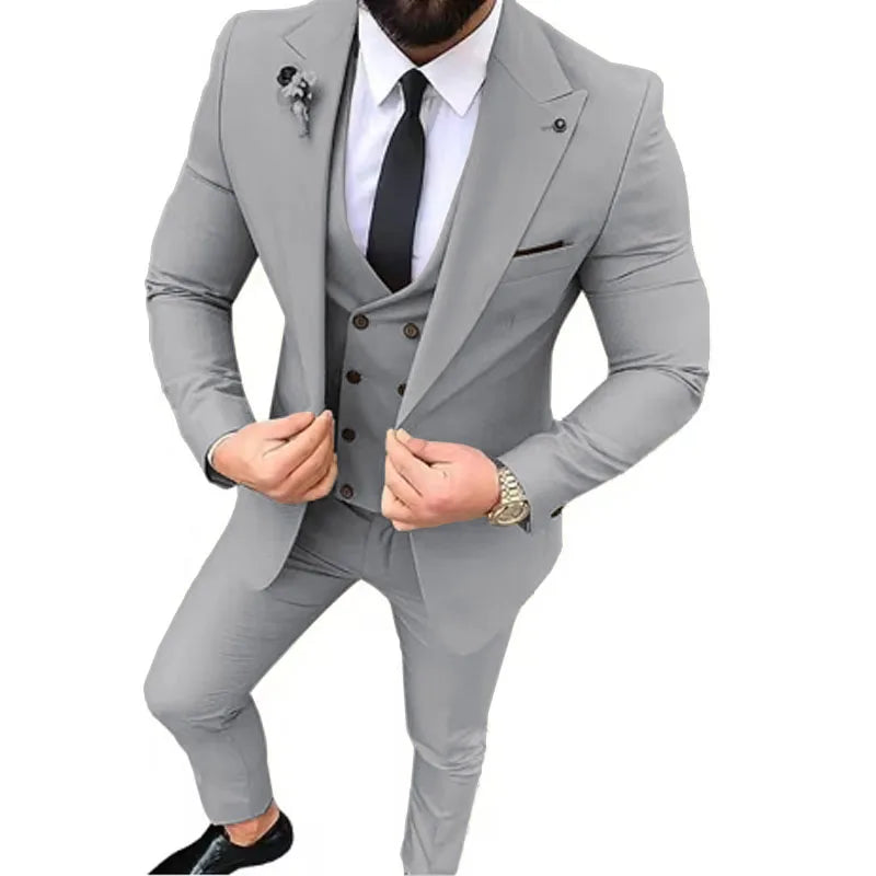 Costume 3 pièces homme élégant – CLEVI Paris