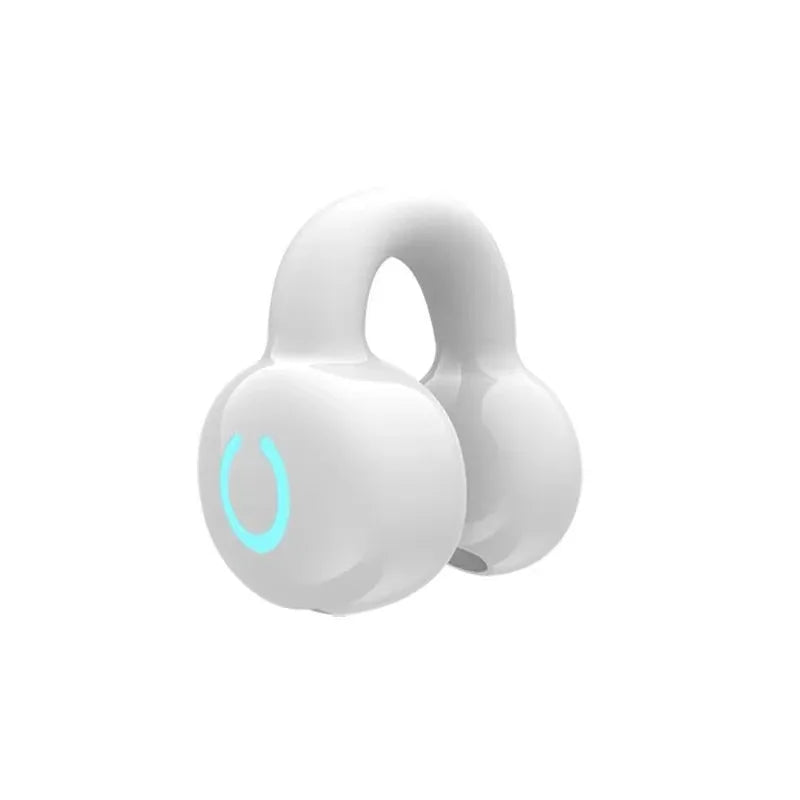 Écouteur Mono Conduction Osseuse Clip BT 5.3 IPX5 12h Sport – CLEVI Paris