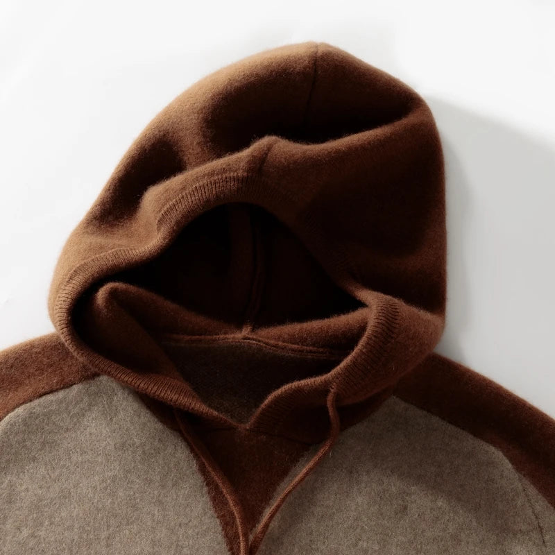 Ensemble homme cachemire bicolore – CLEVI Paris
