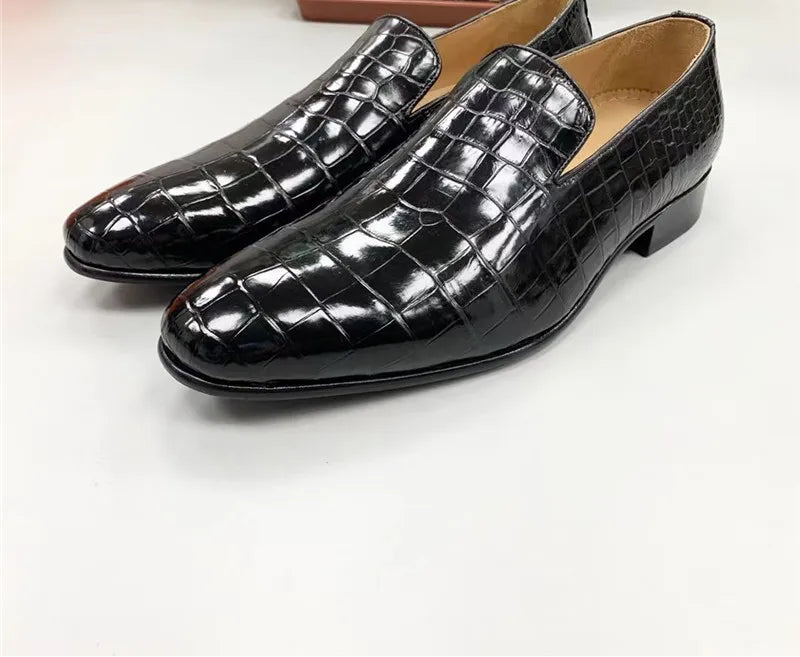 Mocassins habillés homme noirs – CLEVI Paris