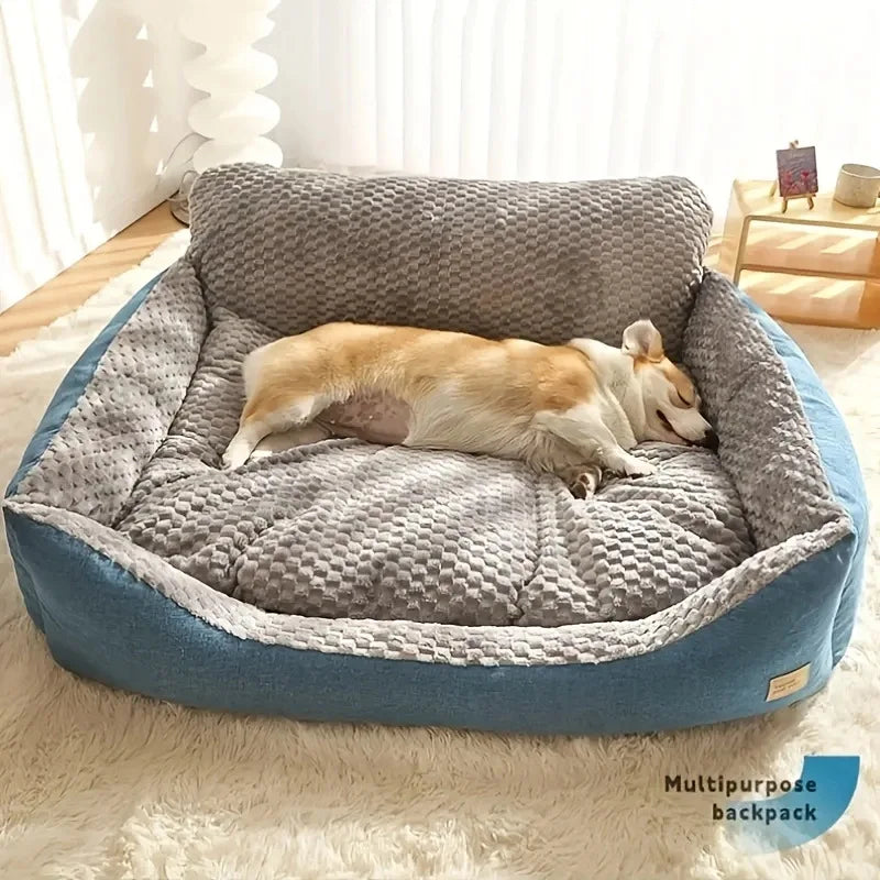Canapé-lit pour chien cyan clair M à XXL – CLEVI Paris