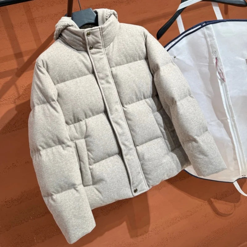 Veste homme épaisse zippée automne-hiver – CLEVI Paris