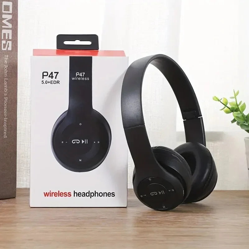 Casque Bluetooth Pliable VIKEFON P47 HiFi – CLEVI Paris