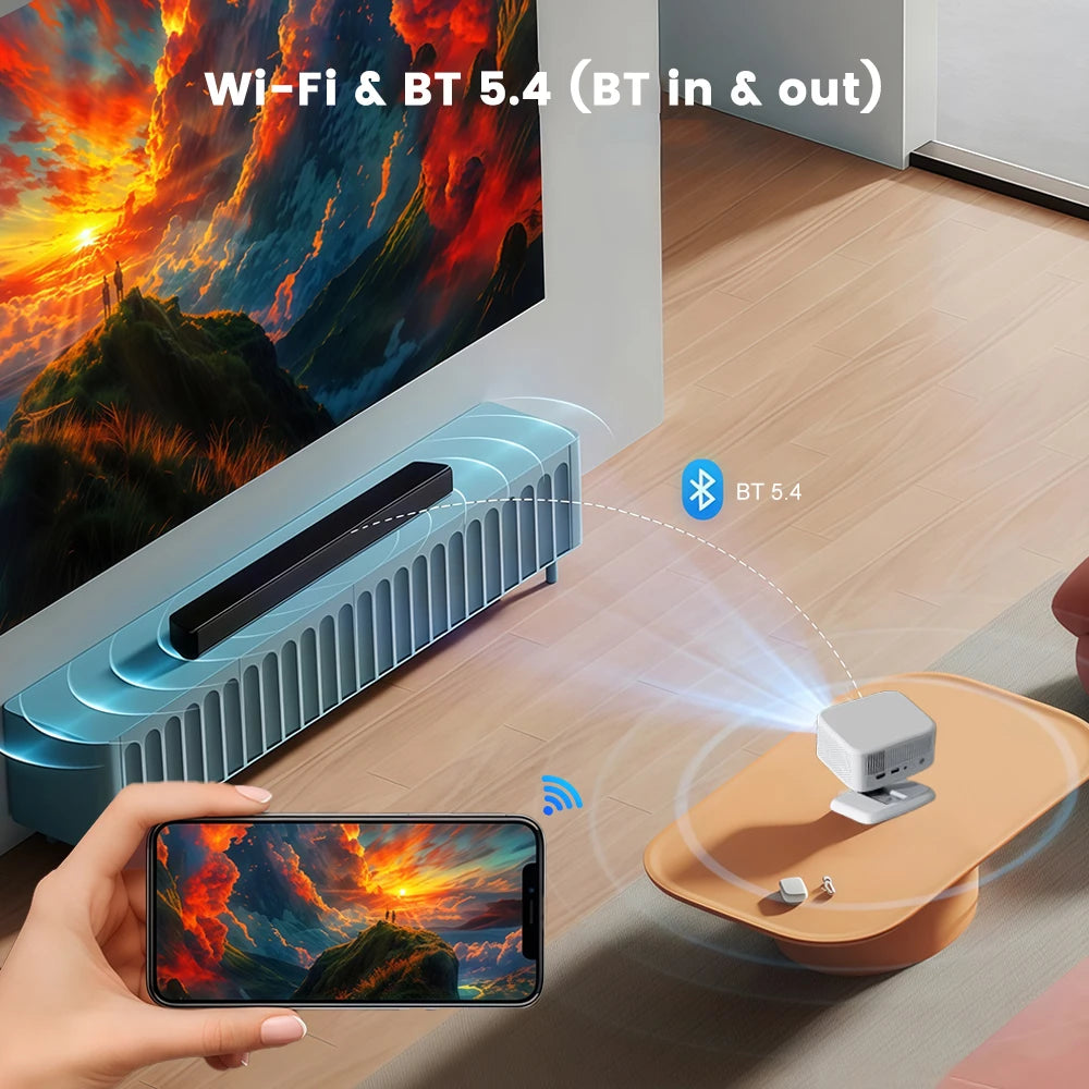 Mini projecteur Everycom R16 Android HD – CLEVI Paris