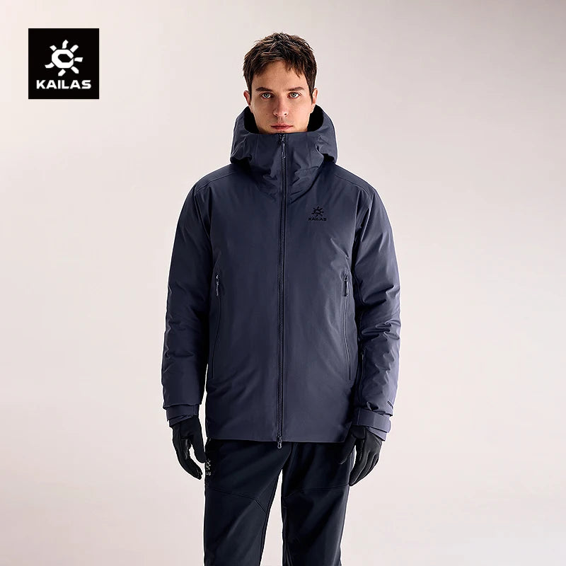 Doudoune homme nylon et duvet de canard – CLEVI Paris