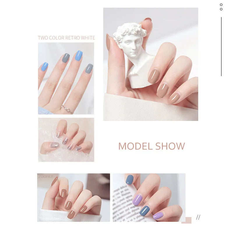 Vernis à Ongles à Séchage Rapide IFANYUO – 40 Couleurs, Sàns UV – CLEVI Paris