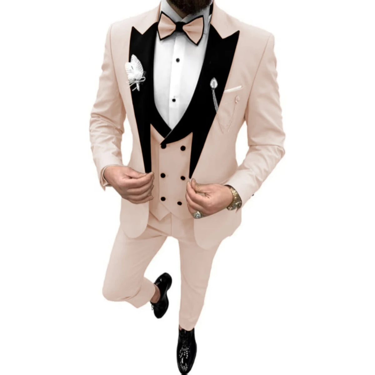 Costume 3 pièces homme velours – CLEVI Paris