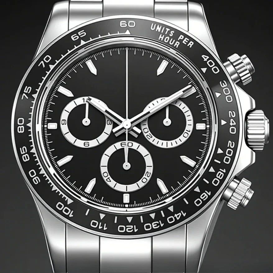 Montre Homme Luxe 40mm Acier 904L Automatique ou Quartz – CLEVI Paris
