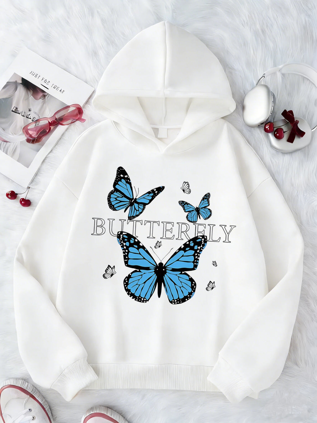 Sweat enfant unisexe motif papillon – CLEVI Paris