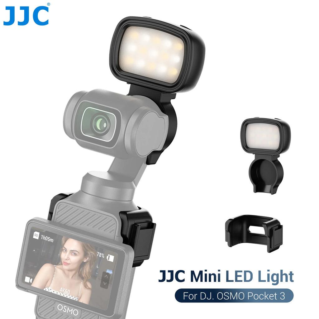Kit lampes LED JJC pour Osmo Pocket 3/4 – CLEVI Paris