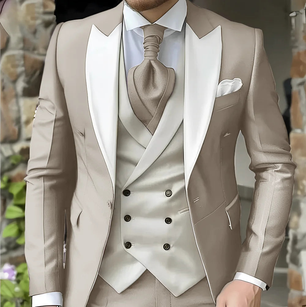 Costume 3 pièces élégant pour homme – CLEVI Paris