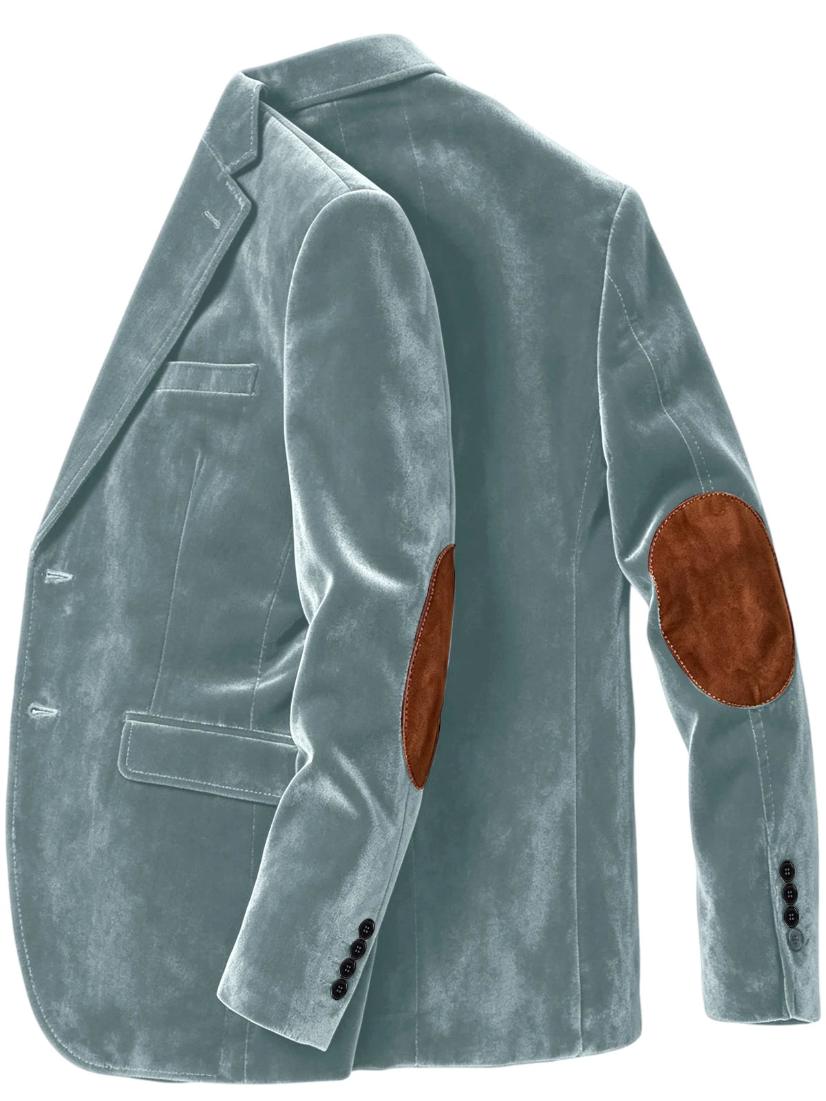 Blazer homme en velours à coudières – CLEVI Paris