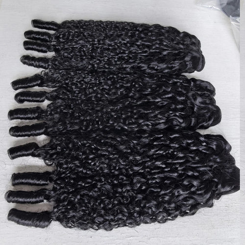 Burmese Curly Bundles Extensions Cheveux Humains Remy Hair – CLEVI Paris