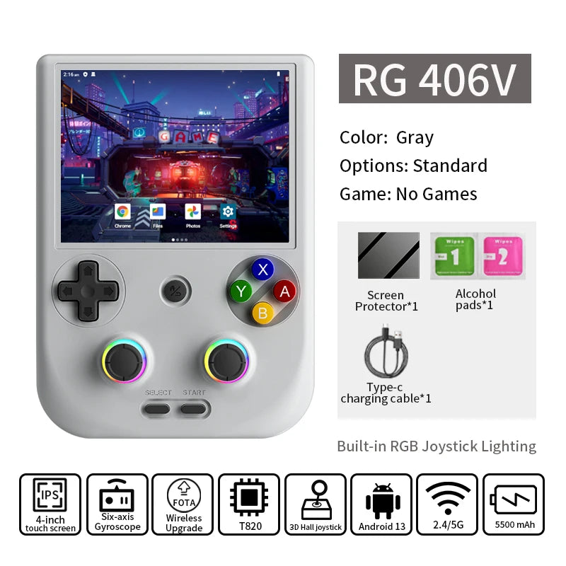 Console portable Anbernic RG406V Android – CLEVI Paris