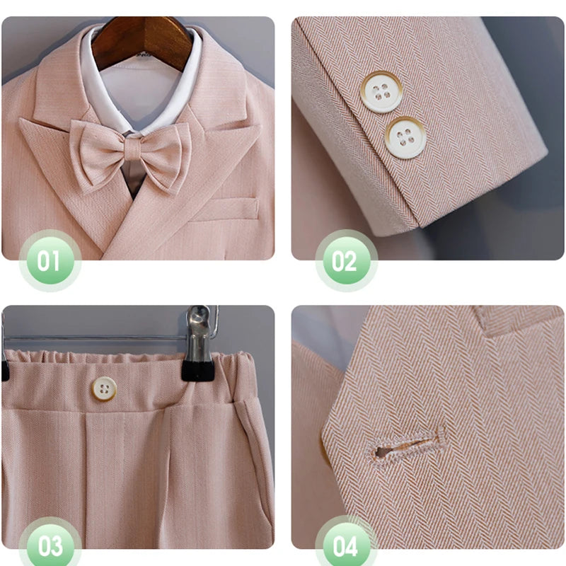 Costume garçon cérémonie S035, plusieurs ensembles – CLEVI Paris