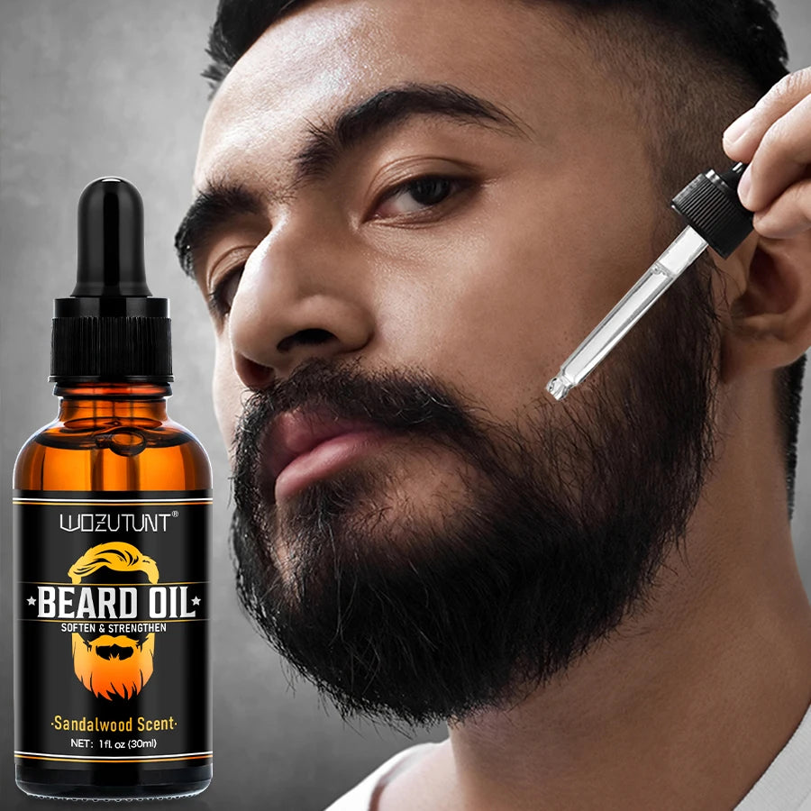 Huile à barbe 30 ml et rouleau – CLEVI Paris