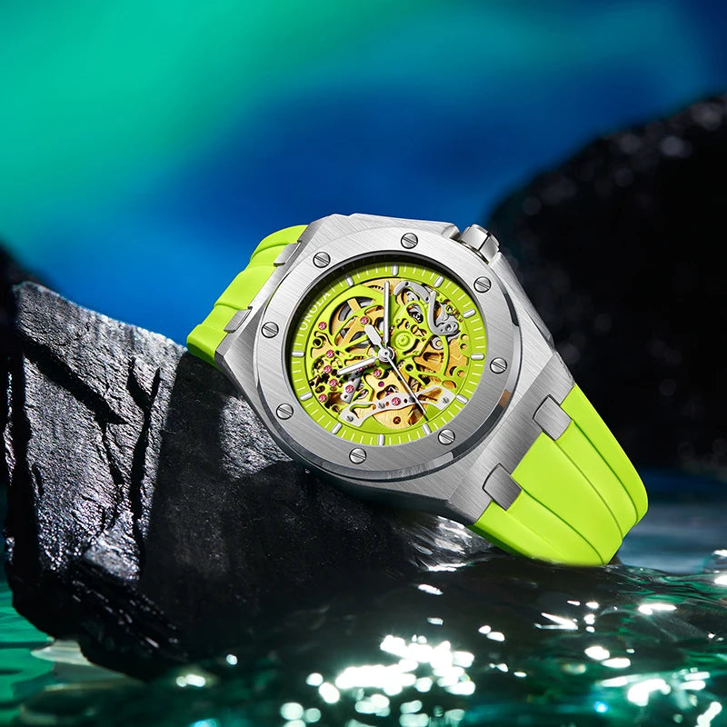 Montre Homme ONOLA ON3834 Automatique Squelette – CLEVI Paris