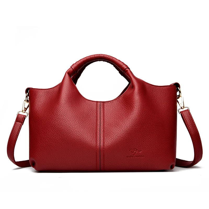Sac Seau Femme Cuir Véritable Bandoulière – CLEVI Paris