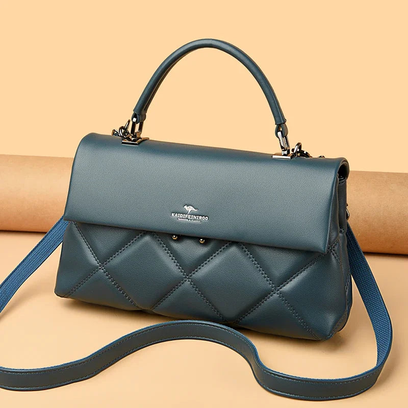 Sac à bandoulière femme souple en PU – CLEVI Paris