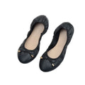 Ballerines femme souples à nœud – CLEVI Paris