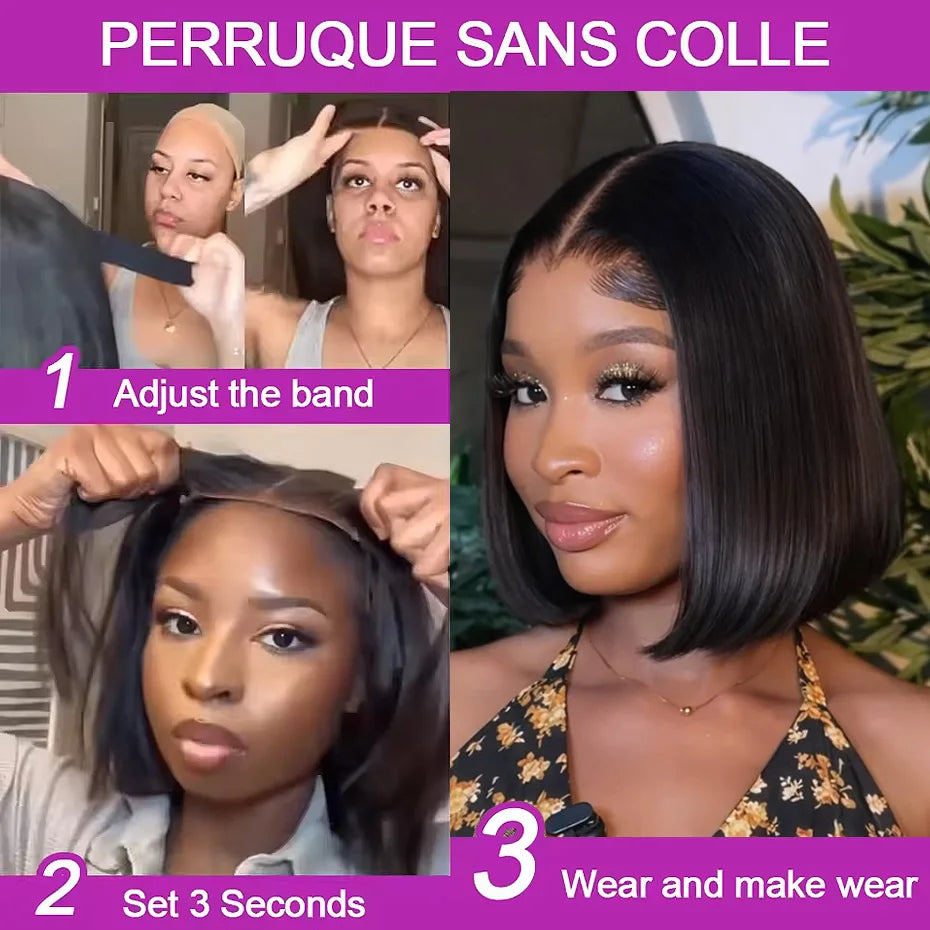Perruque Lace Frontal Straight Cheveux Vietnamiens Remy 15A | 13x4, 13x6, 5x5, 2x6 Glueless | Densité 250%-300% | 8-24 Pouces – CLEVI Paris