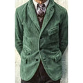 Blazer homme velours côtelé à 3 boutons – CLEVI Paris