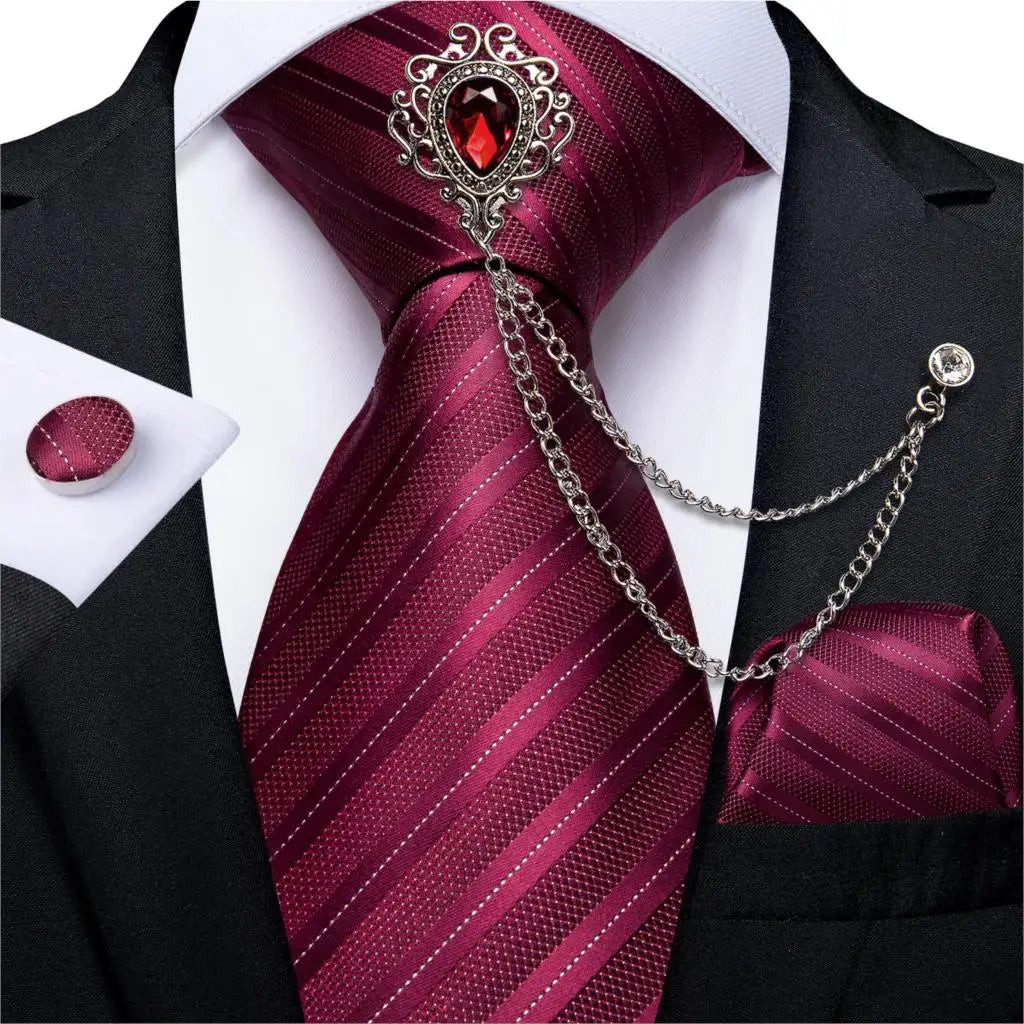 Coffret cravate homme, pochette et accessoires – CLEVI Paris