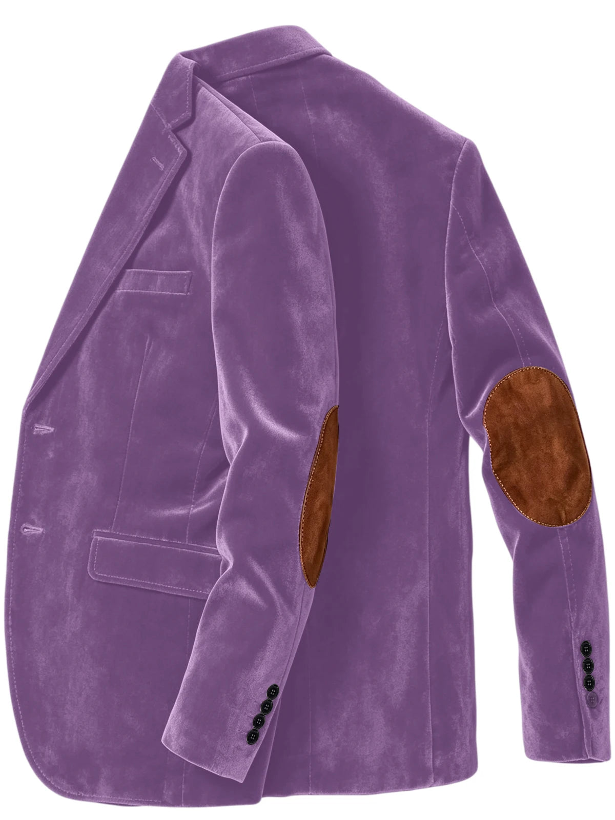 Blazer homme en velours à coudières – CLEVI Paris