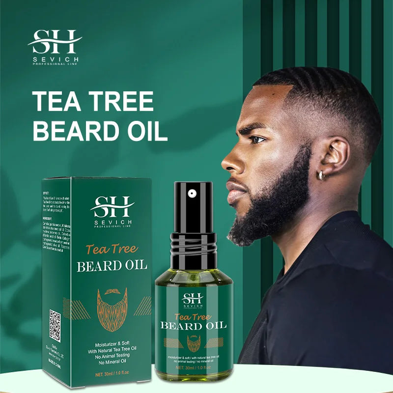 Huile à barbe Sevich au tea tree 30 ml – CLEVI Paris