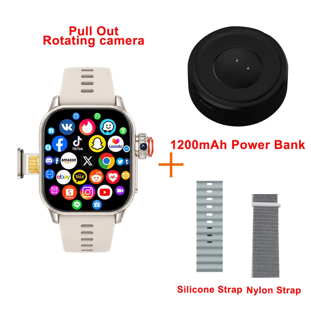 Montre Android YOCUBY M16 4G avec caméra – CLEVI Paris