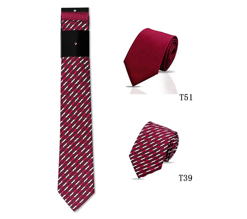 Ensemble de 2 cravates homme élégantes – CLEVI Paris