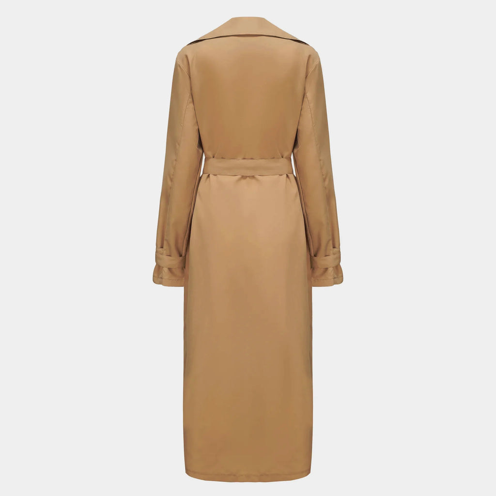 Trench long à épaulettes homme – CLEVI Paris