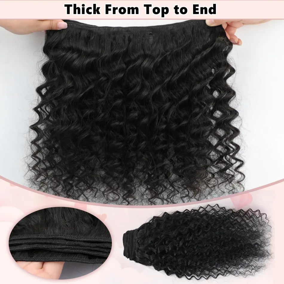Extensions Deep Wave Brésiliennes Virgin Hair – CLEVI Paris